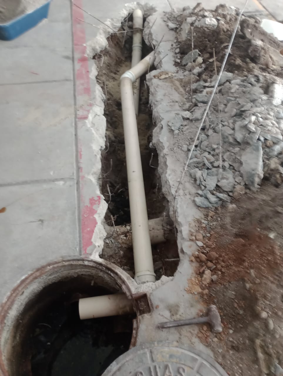 Reforma de tubulação sanitária e esgoto em condomínio